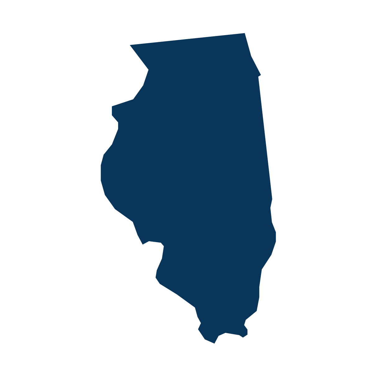 outline of the state of illinois